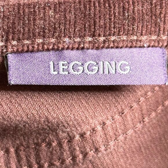 Not Your Daughter’s Jeans Purple Velvet Legging Pants size 14 - Picture 4 of 7